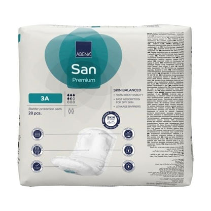 PAD, BLADDER CNTRL ABENA SANIADLT 3A