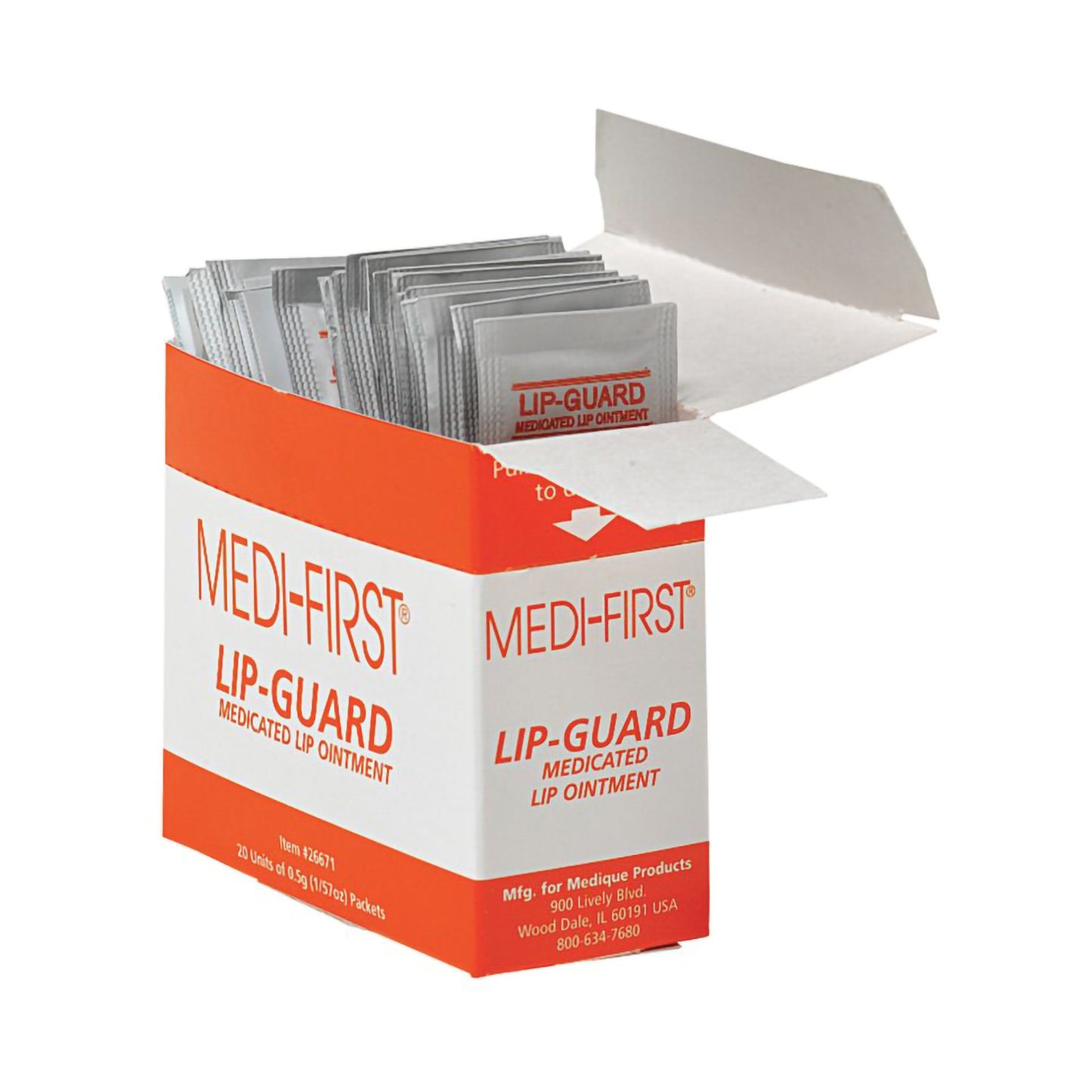 MEDI-FIRST LIP GUARD, OINT UD