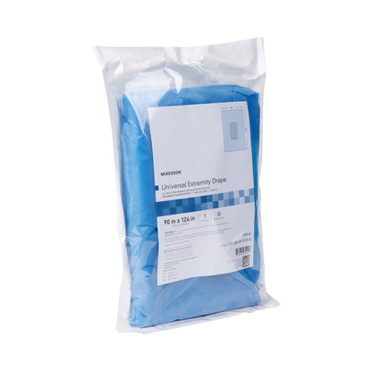 DRAPE, SURGICAL ORTHO UNIV EXTREMITY W/ABS 90"X124"