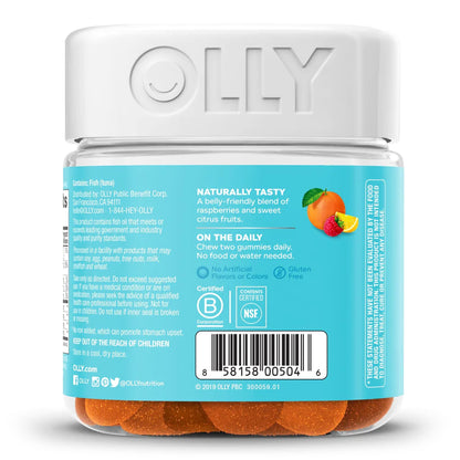 OLLY, GUMMY PRENATAL FOLIC ACID+DHA CIT