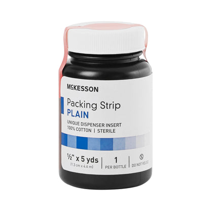 PACKING STRIP, NASAL PLAIN STRLF 1/2"X5YDS