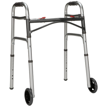 WALKER, FOLDING JR W/5" WHEELS350LBS