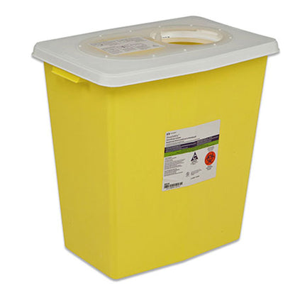 CONTAINER, SHARPS CHEMO YLW 18GL