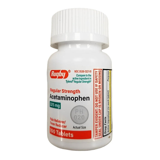 ACETAMINOPHEN, TAB 325MG (100/BT)