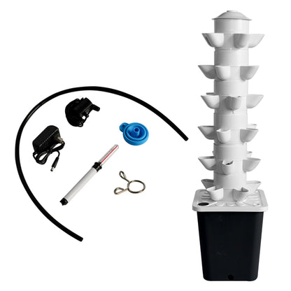 Black Hydroponic Planting System