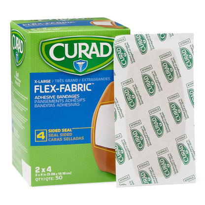 BANDAGE, WND CURAD ADH FABRIC2X4