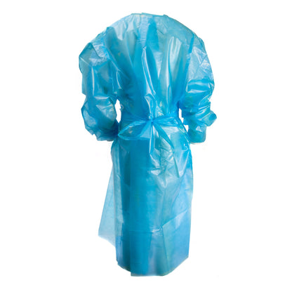 GOWN, CHEMO FULL BCK HOOK&LOOPCLSR AAMI 2LG