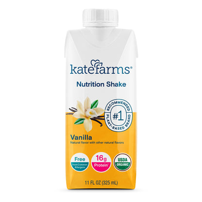 SHAKE, NUTRITION KATE FARMS VAN 11 FL OZ 325ML
