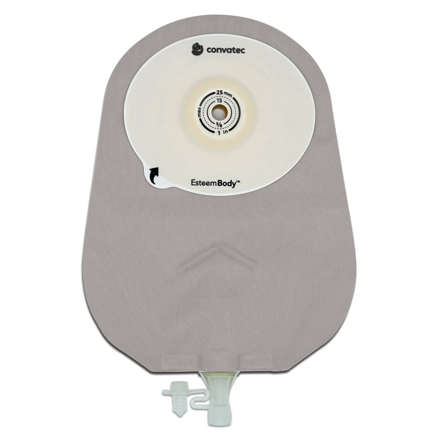 POUCH, UROST CUT-FIT BARR TRNSPRNT 10-35MM 10"