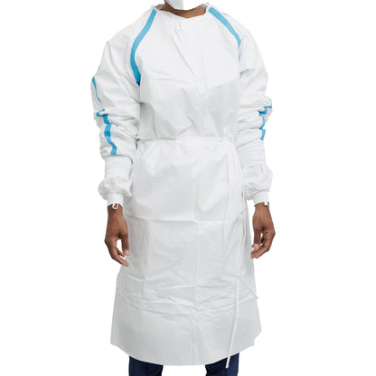 GOWN, CHEMO CRITIGEAR SM/MED