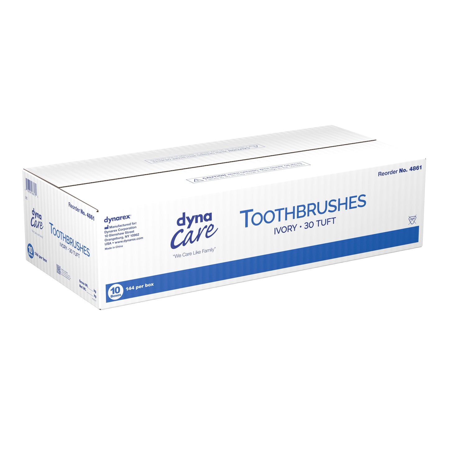 TOOTHBRUSH, 30TUFT ADLT IVORY