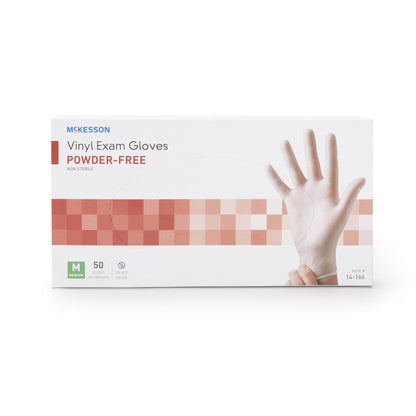 GLOVE, EXAM VNYL MED N/S