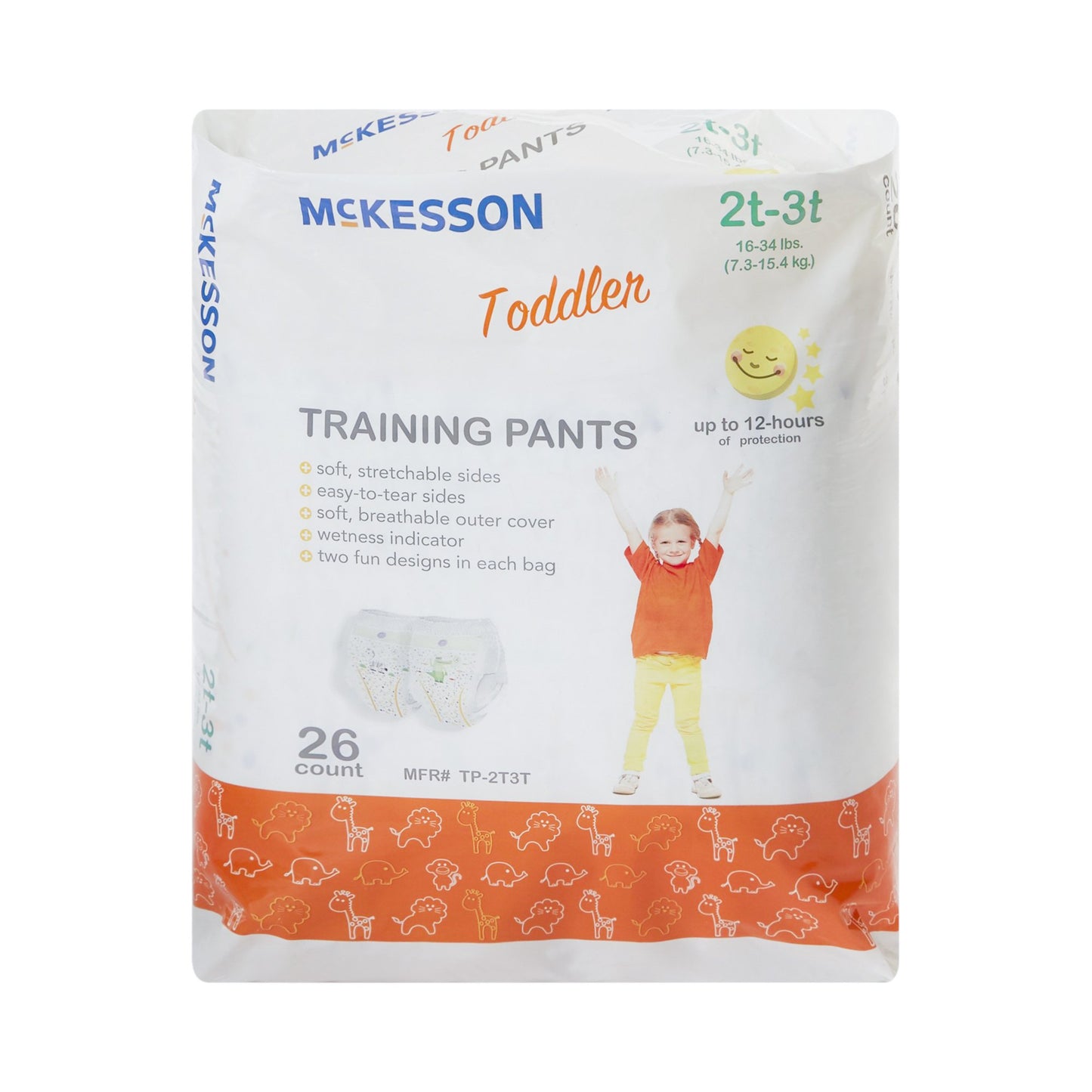 DIAPER, TRAINING EASY TEAR 2T-3T