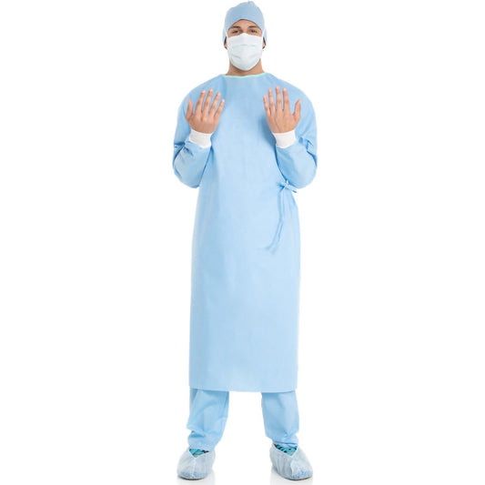 GOWN, SURG REINF ULTRA BLU XLG
