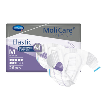 BRIEF, MOLICARE PREMIUM ELAS DISP 8D MED
