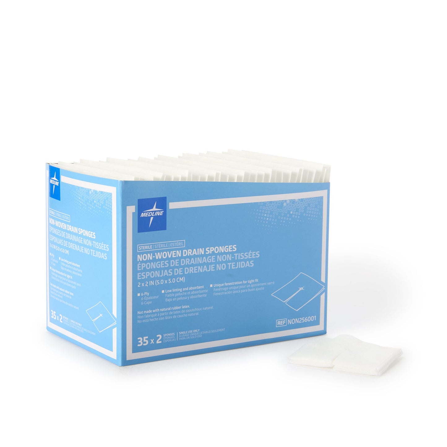 SPONGE, DRN IV N/WOVNSTR 2"X2"