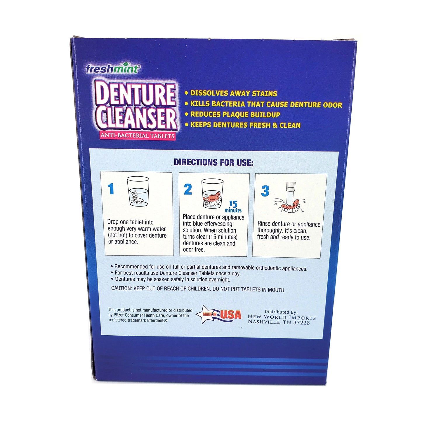 CLEANSER, DENTURE TABLETS