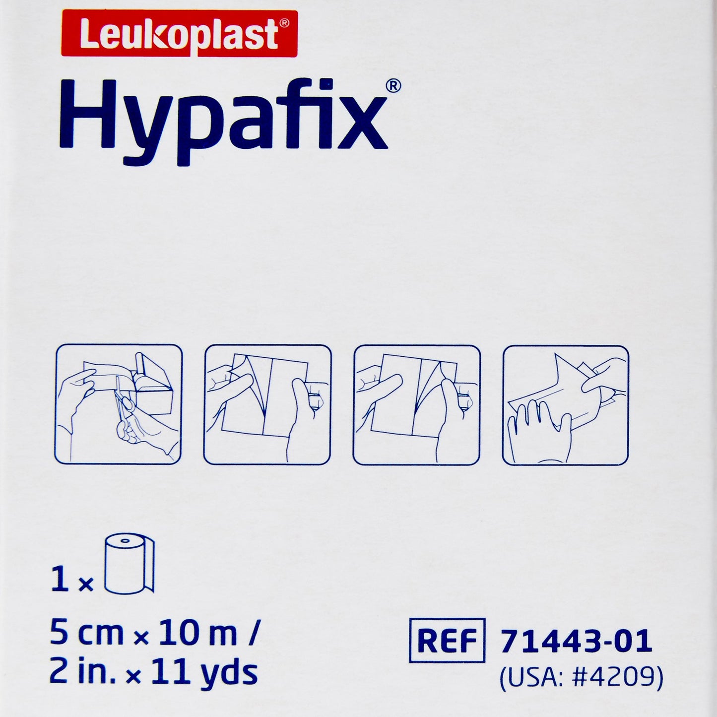 TAPE, DRESSING HYPAFIX RETENTION 2"X10YDS