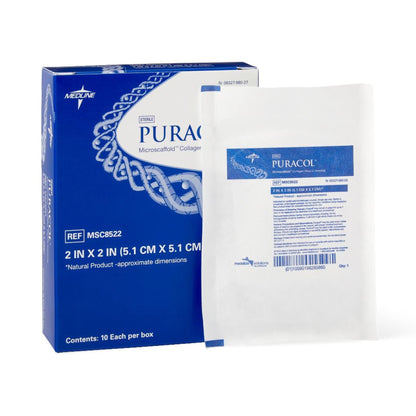 DRESSING, COLLAGEN PURACOL 2X2