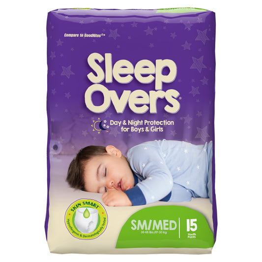 UNDERWEAR, PULL-ON PROT SLEEP-OVR YTH SM/MED