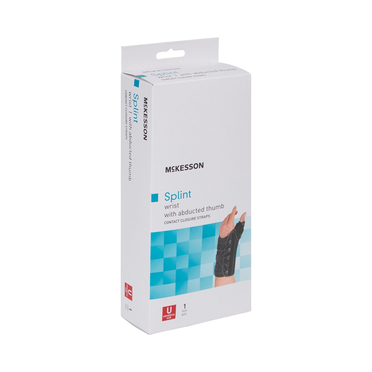 WRIST SPLINT, W/ABDUCTED THUMBLT UNIVERSAL 10"