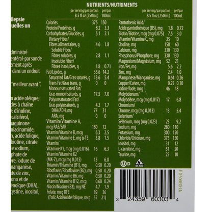 SUPPLEMENT, ORAL KETOVIE 4:1 PLANT BASED VAN 8.3OZ