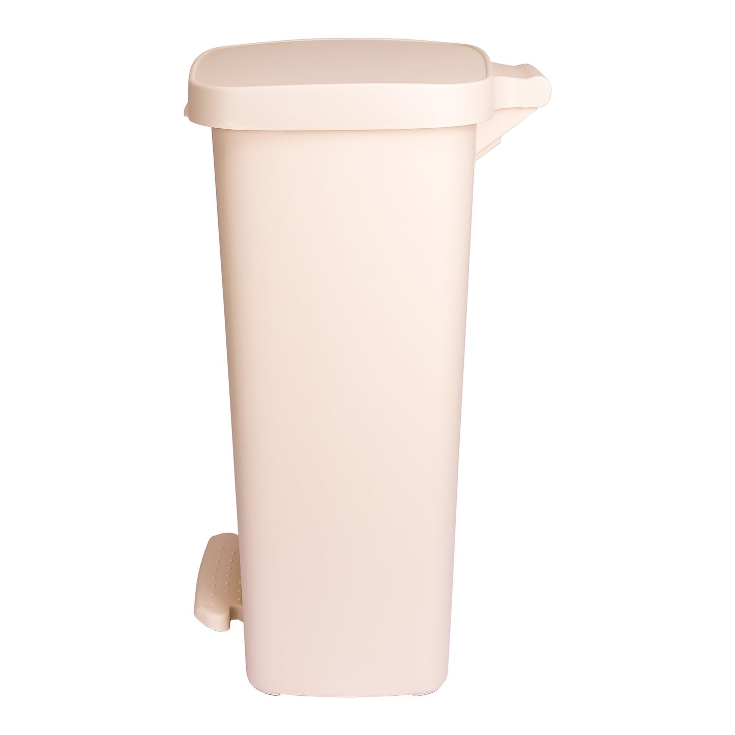 WASTECAN, STEP-ON RECTGL PLASBGE 52QT