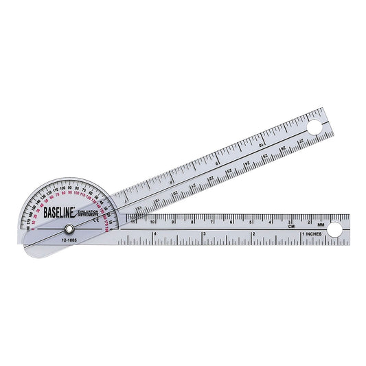GONIOMETER, PLAS PCKT 6"FABENT