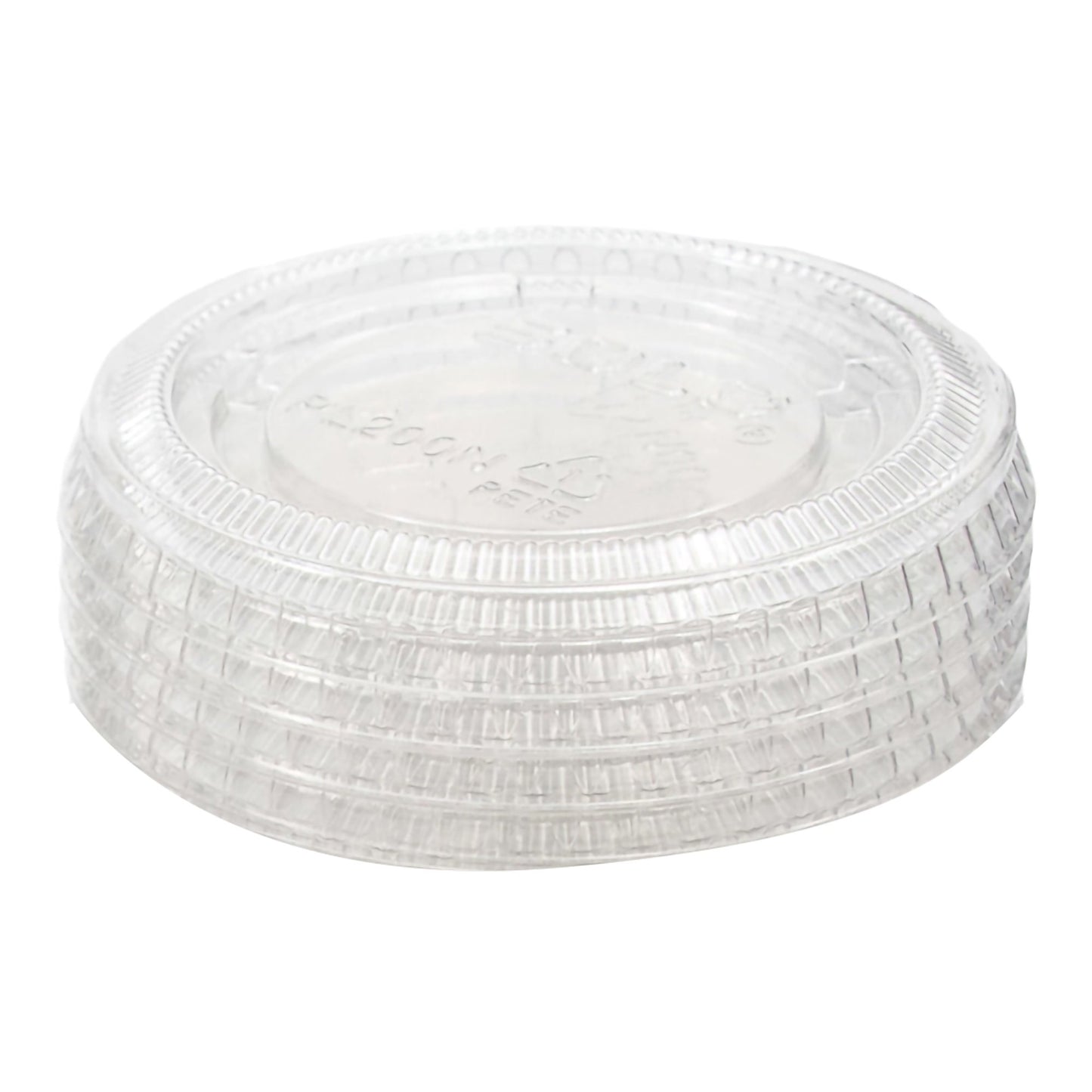 LID, CUP SOUFFLE PLAS W/O SLOTCLR
