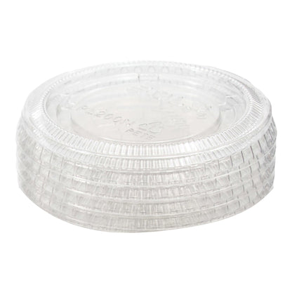 LID, CUP SOUFFLE PLAS W/O SLOTCLR