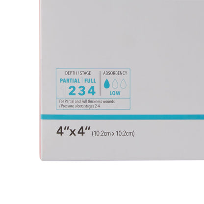DRESSING, DERMAFILM W/BORDER THIN 4"X4"