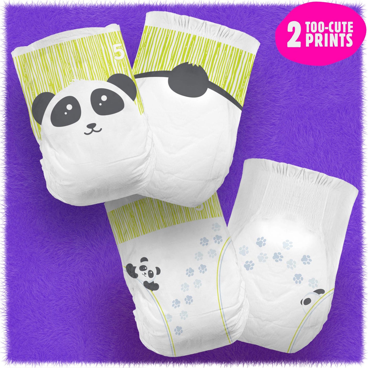 DIAPER, BABY CUTIES SIZE5