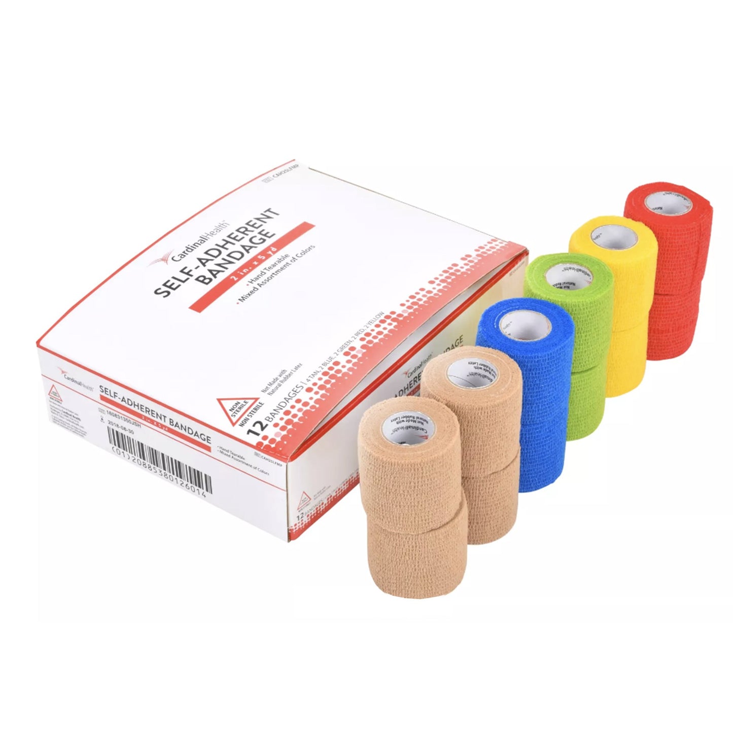 BANDAGE, COMPRSN SELF ADHERENTCHSV N/S 2"X5'