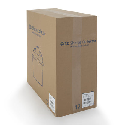 CONTAINER, SHARPS RED 6GL NEST