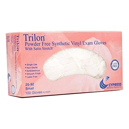 GLOVE, EXAM VNYL SM N/S TRILON