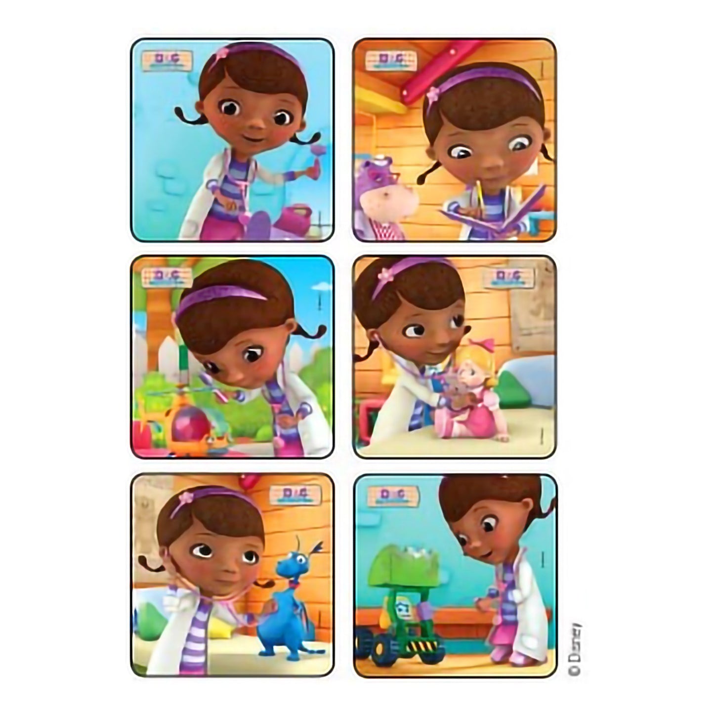 STICKER, DOC MCSTUFFINS