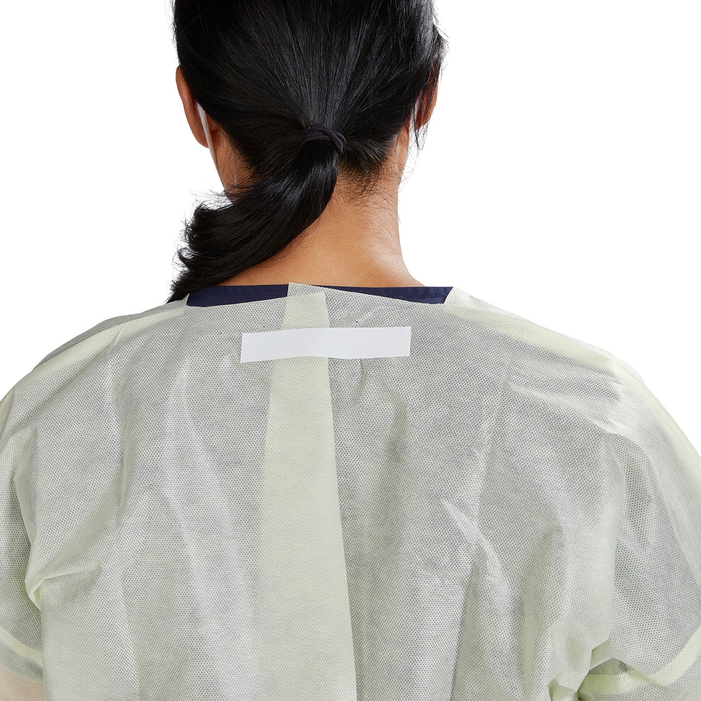 GOWN, ISO AAMI LVL2 TAPE TAB NECK/WAIST TIE YLW XLG