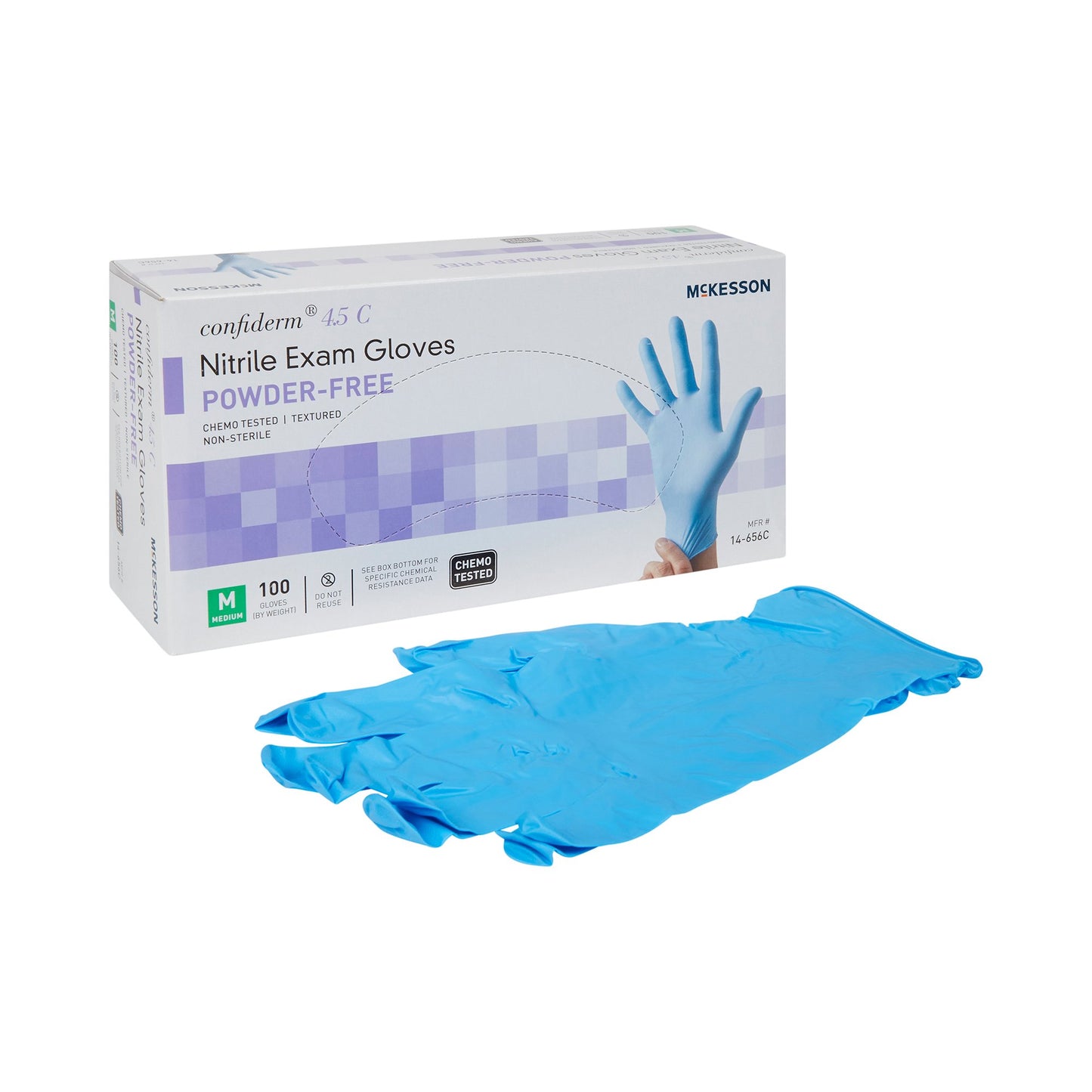 GLOVE, EXAM NTRL MED N/S CHEMO4.5C