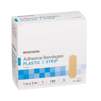 BANDAGE, ADHSV SHR STRP 1X3