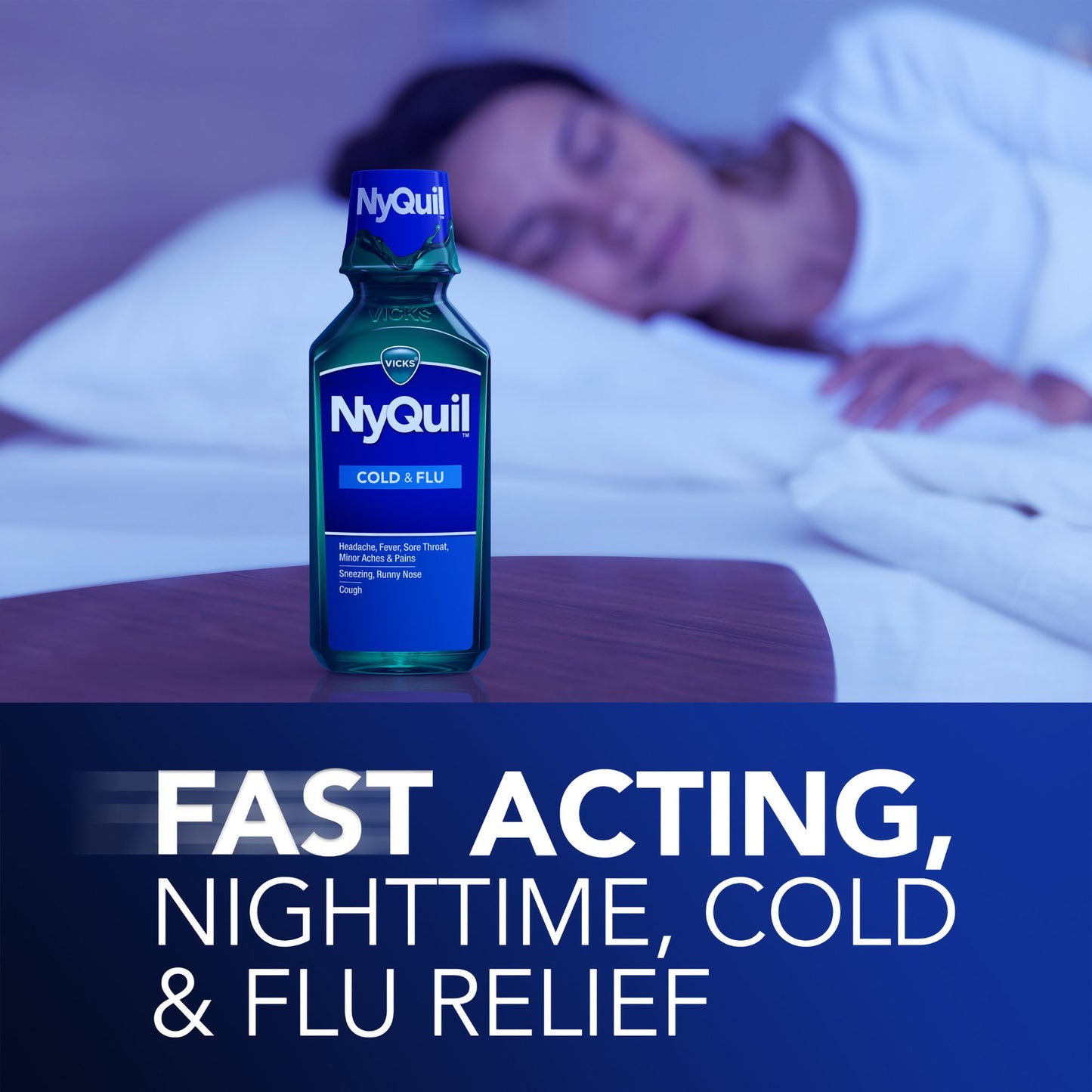 NYQUIL, LIQ VICKS COLD & FLU NIGHTTIME 8OZ