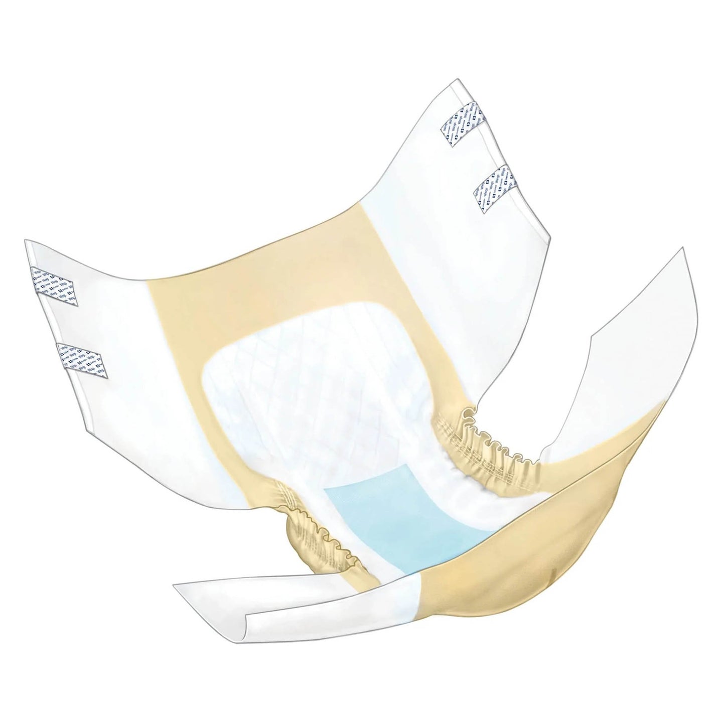 BRIEF, WINGS QUILTED OVERNT XLG