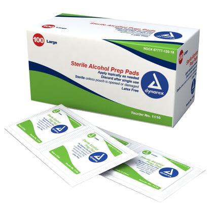 PAD, ALCOHOL PREP LG
