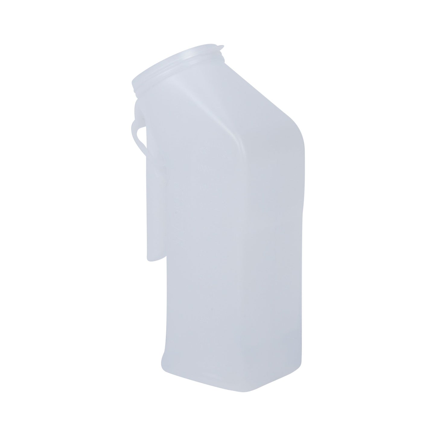 URINAL, W/TRANSPARENT LID
