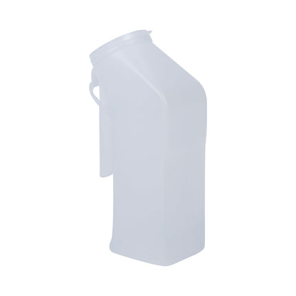 URINAL, W/TRANSPARENT LID