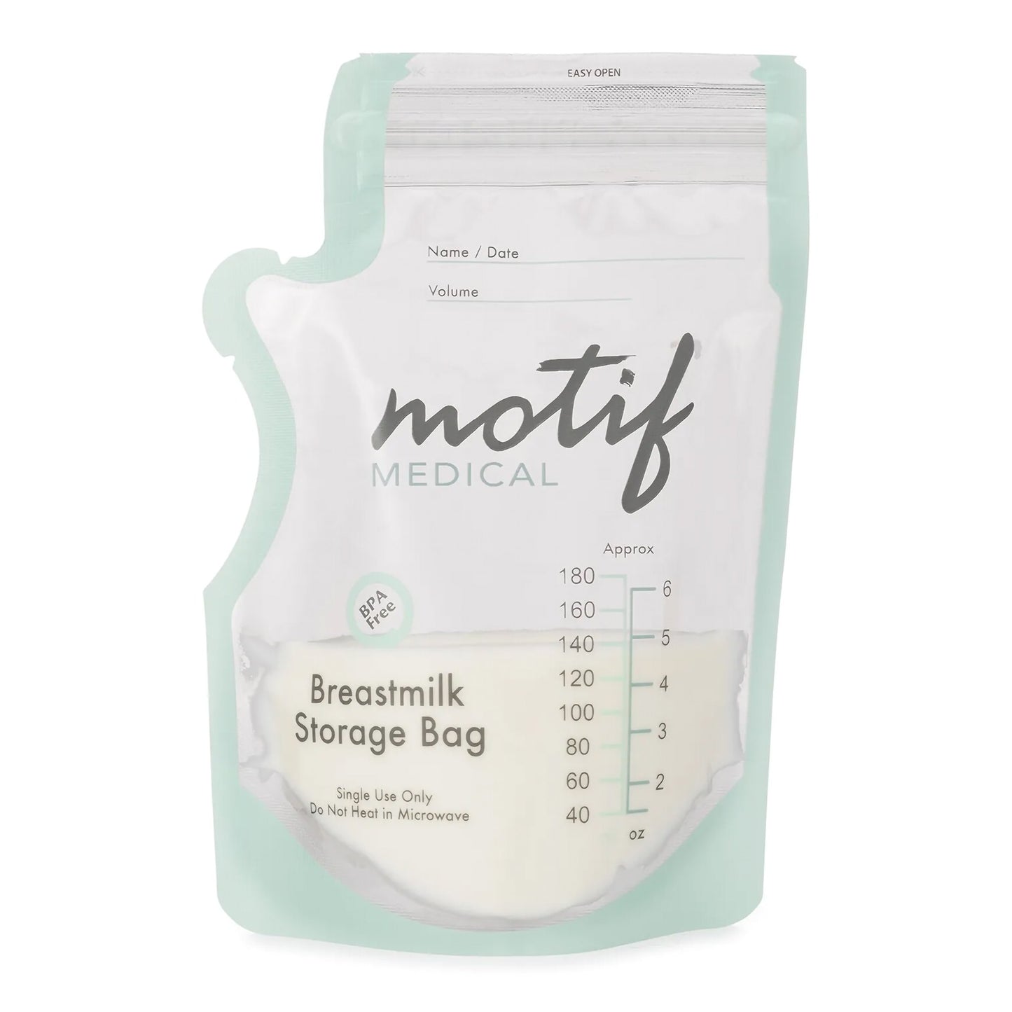 BAG, STORAGE BREASTMILK DBL PROOF ZIPPER