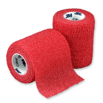 BANDAGE, COBAN ELAS RED 3"X5YDS