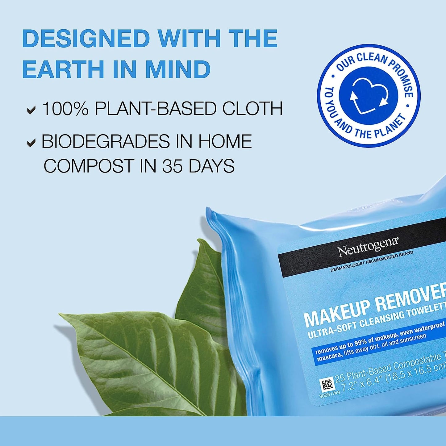 NEUTROGENA, TOWELETTE MAKEUP CLNSR REMOVER