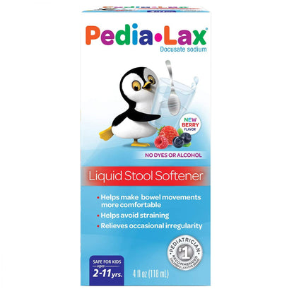 PEDIALAX STOOL SOFTNER, LIQ 4OZ 9FLEET