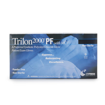GLOVE, EXAM VNYLSTRCH LG N/S TRILON-2000
