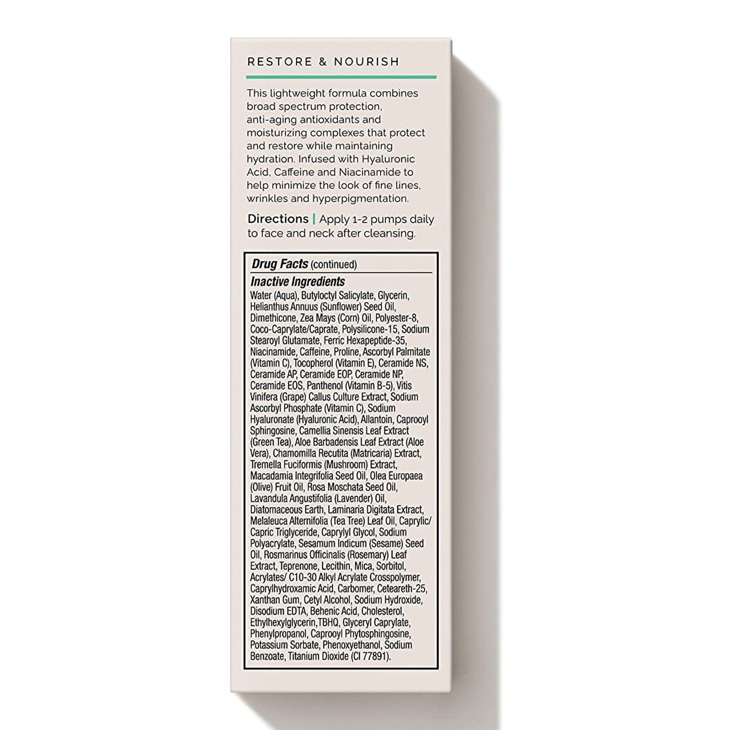MOISTURIZER, SPF 30 DAILY PERFECTING 1.7OZ